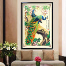 5D Diamond Embroidery Painting DIY Peacock Cross Stitch Craft Home Decor