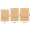 Wedding Favors Kraft Paper Gift Package Candy Wrapping Bag Clear PVC Window