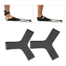 #A 2pcs Diving Fin Keeper Strap Silicone Rubber Foot Flippers Webbing Strap for