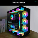 COOLMOON Yuhuan 140mm Cooling Fan Mute RGB Light 6Pin Desktop Computer Cooler