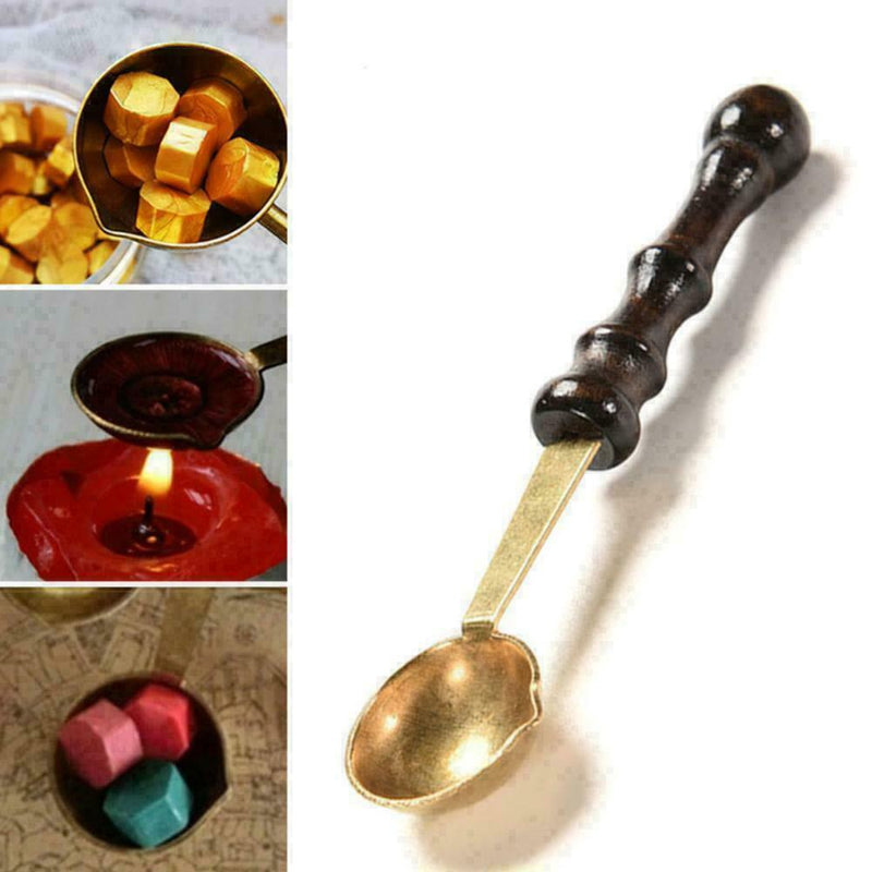 Wax Seal Metal Spoon / Warmer Furnace Stove Melting Steel Sale XAA Hot P8K9 O0G7