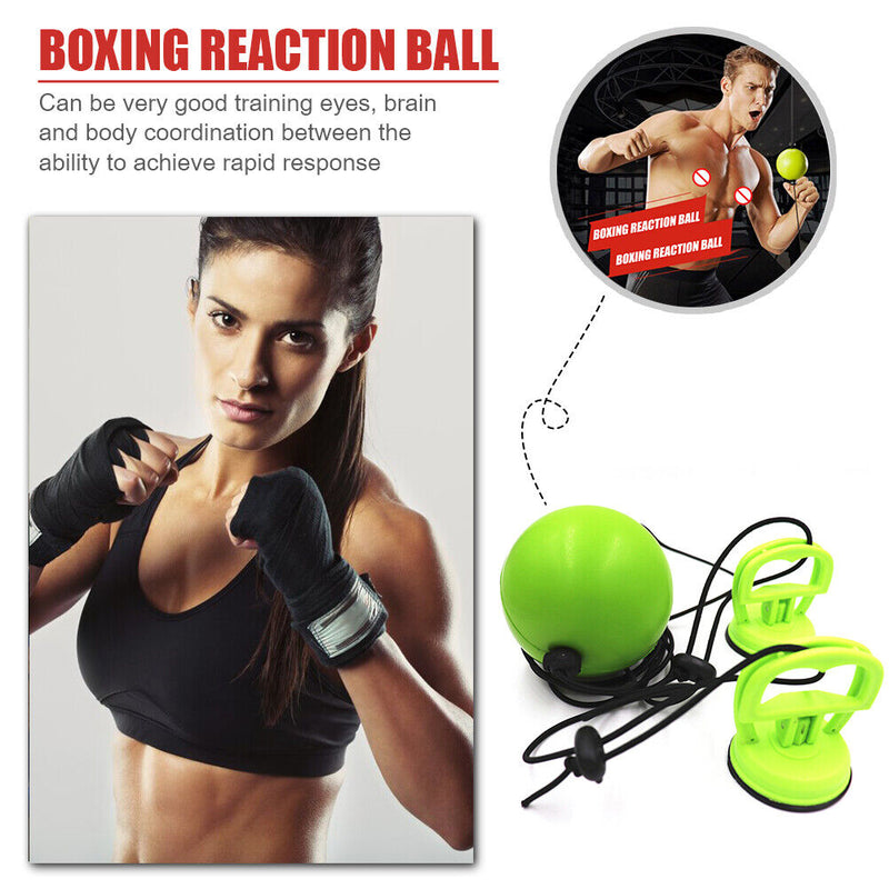 Sport Muay Thai Hand Eye Training Fight Ball Adjustable Boxing Reflex Speed Ball