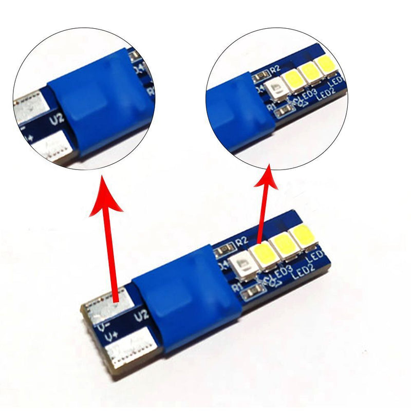 Dimmable Vehicle Lamp Car Dynamic Led Light A Touch of Blue Reading Bulbs