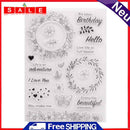 Flower Silicone Clear Seal Stamp DIY Scrapbooking Embossing Photo Album Decor