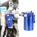 Car Baffled Oil Catch Can Tank Kit with Air Filter Pants Cleaner Fuel Reservoir