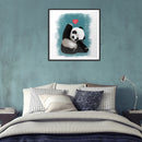 5D DIY Full Drill Diamond Painting Cute Panda Cross Stitch Mosaic Needlework