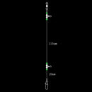 360 Degree Night Luminous Fishing Swivels Line Ball Rolling Fishing Connector