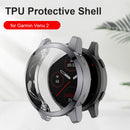 Smart Watch Plating Protective Cover for Garmin Venu 2/Vivoactive 4 (Gun) Newly