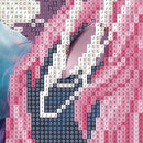 5D Eagle Beauty Diamond Embroidery Painting DIY Kit Round Rhinestone Cross Stitch K