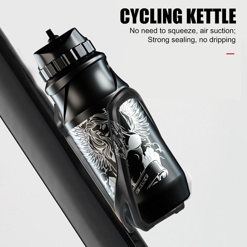 ENLEE Outdoor Sports Water Bottle 500ml BPA-free Plastic Mountain Bike Kettle