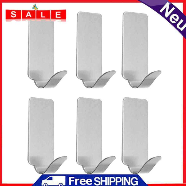 Strong Hooks Self Adhesive Door Wall Hanging Hooks Suction Heavy Load Door Hook