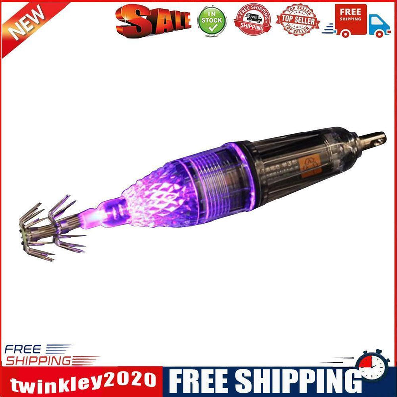 Squid Lure Lamp Fishing Squid Octopus Cuttle Attracting Light (Colorful)