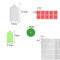 Embroidery Accessories Cross Stitch Rhinestone Boxes 5D Diamond Painting Kits