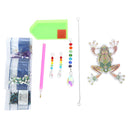 DIY Diamond Painting Light Catcher Hanging Crystal Wind Chime (Frog) Newly