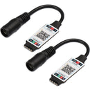 Female Plug to 4Pin Connector LED Light Strip RGB Controller Adapter Bluetooth