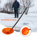 Ice Fishing Scoop Strainer Slush Skimmer Outdoor Fishing Tackles (Black)