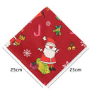 Crafts Christmas Series Printed Cotton Fabric DIY Cloth Sewing Making Materials