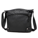 Mummy Soft PU Leather Shoulder Satchel Solid Shopping Street Crossbody Tote Bags