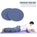 1 Pair Plank Workout Round Knee Pad Fitness Push-ups Protective Anti-slip Mat