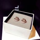 Eardrop Women Wedding Earrings Pendant Super Micro Inlaid Rhinestone Ear Stud