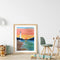 Sunset Lighthouse Oil Paint By Numbers Wall Art Craft Home Decoration No Frame