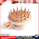 Handheld Scalp Massage Brush Portable Shampoo Brush Hair Care Comb (Pink) Newly