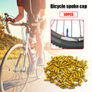50pcs Metal Nipples for 14G 2mm Spokes MTB Mountain Bike Bicycle Cycling Parts