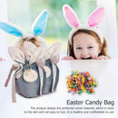 Rabbit Ears Gift Packing Bags Easter Bunny Shape Velvet Birthday Party Pouches