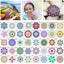 Embossing Stencils Mandala Dotting Tool Pottery Clay Tools Painting Templates