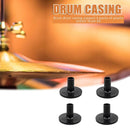 4pcs Drum Cymbal Sleeves Plastic Musical Instrument Drums Replacement Parts