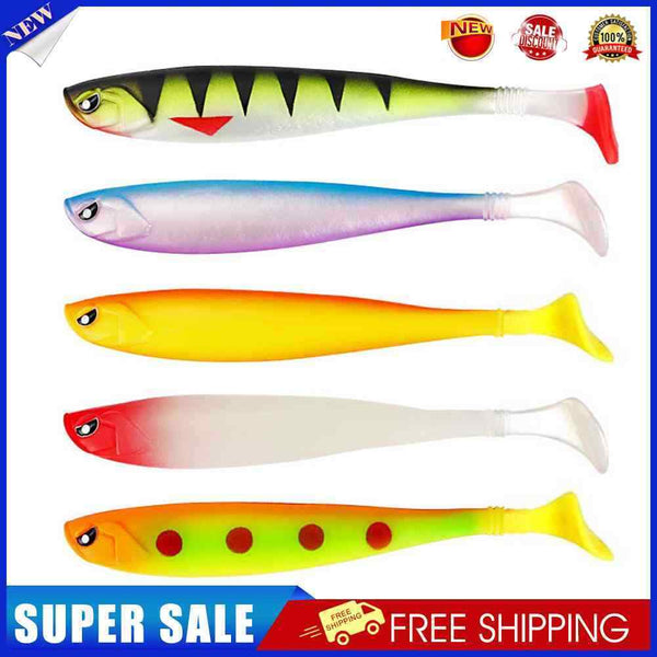 5pcs 12cm/10g Soft Lure Fishing Baits Artificial Bionic Fishing Crankbait