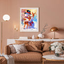 Diamond Painting Snowman Deer Full Round Drill Picture of Rhinestone DIY Dr