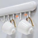 Coat/Bag Rack Free-Punching Wall Hanger Shower Hook Robe Hook Door Rear Hook