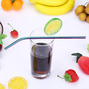 3pcs Reusable Drinking Straws Cleaner Brush Set Stainless Steel Straws(F) Newly