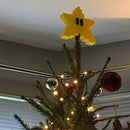 Pixel Starfish Shape Ornament Star Pendant Xmas Tree Topper Cartoon Hanger
