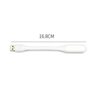 LED USB Lamp Mini Portable Laptop Book Reading Desk Night Lighting (White) Newly
