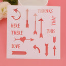Baking Accessories Cake Cookie Mold Fondant Stencil Spraying Die Embossing