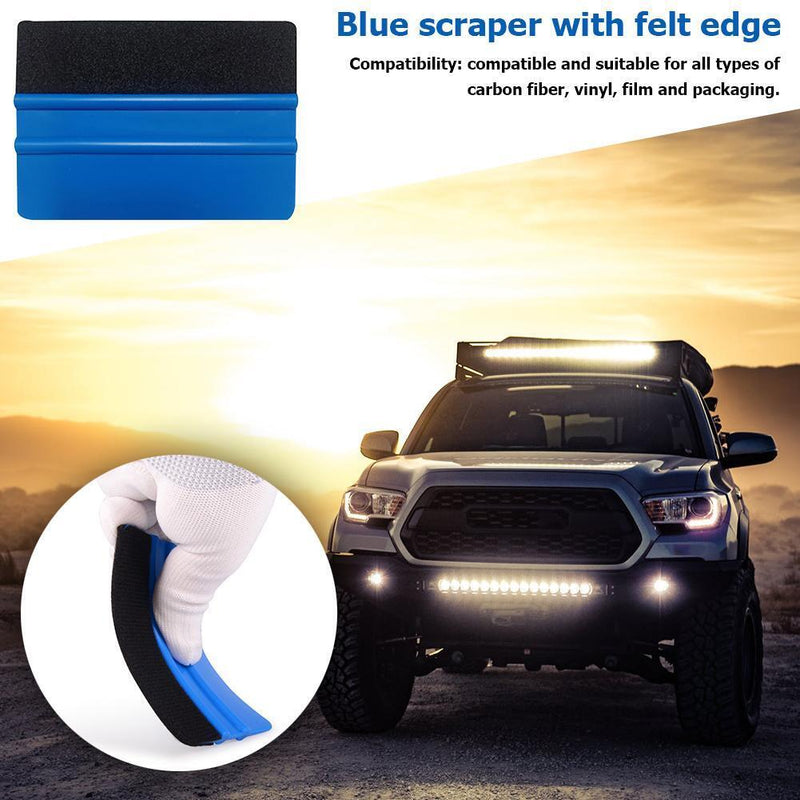 Car Vinyl Film Wrapping Tools Squeegee Scraper with Felt Edge Auto Styling Newly