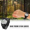 Wrist Compass Watch Outdoor Survival EDC Strap for Hiking Sports Bracelet Black