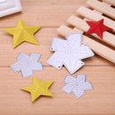 3pcs Five Pointed Star Punching Molds Craft Dies for Scrapbooking DIY Stamps