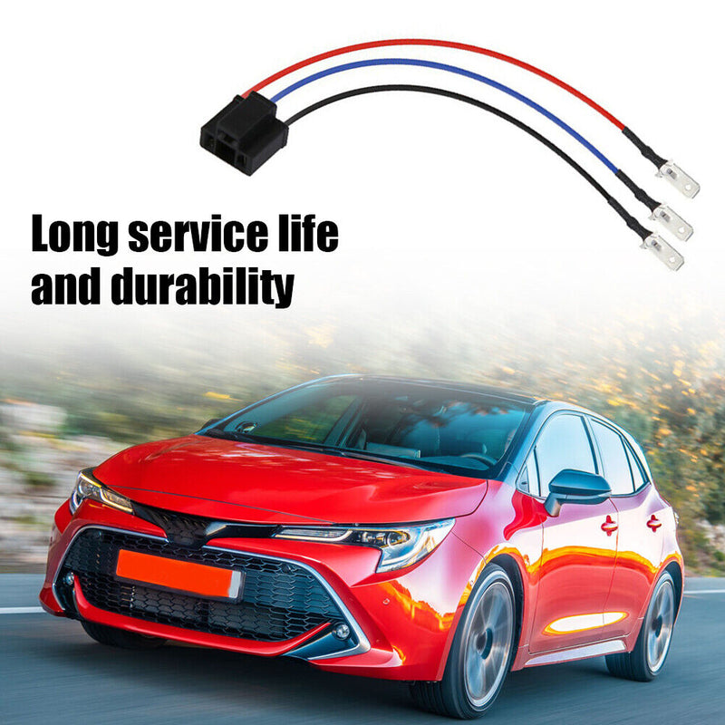Car LED Headlight Lamp Bulb Socket Wiring Harness Female Head Connector for H4