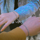 Bracelet O-shaped Bracelet Gift For Couple Stainless Steel Magnet Bracelet