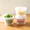 Ginger Garlic Sealed Box Round Food Drain Storage Screw Cover Kitchen Organizer