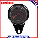 DC12V Universal Motorcycle Speedometer Speedometer Display Speed & Miles