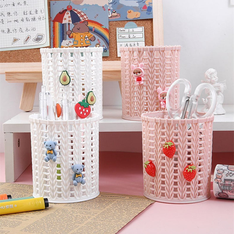 Stationery Storage Tool Desktop Organize Makeup Brush Storage Pen Holder