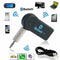 Wireless Bluetooth-compatible 5.0 Receiver 3.5mm AUX Car Stereo Kit Home F3N6