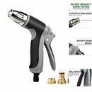 High Pressure Water Spray Gun Metal Brass Nozzle Garden X9 Wash Pipe Hose D1B5