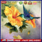 20X20cm Hummingbirds Gather Honey Frameless Oil Paint By Numbers DIY Painti