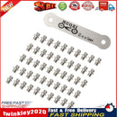 MUQZI 50pcs Mountain Road Bike Pedal Anti-Skid Screw Set w/ Offset Spanner Newly