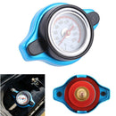 Small Head Car Radiator Cap Water Temp Meter Thermostatic Gauge (1.1Bar)